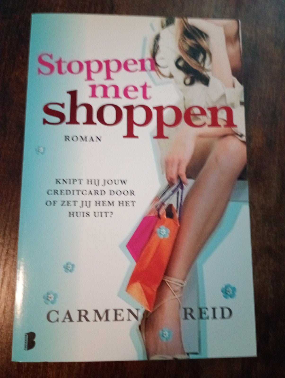 Stoppen met shoppen - Carmen Reid (Roman), Ophalen, Zo goed als nieuw, Carmen Reid