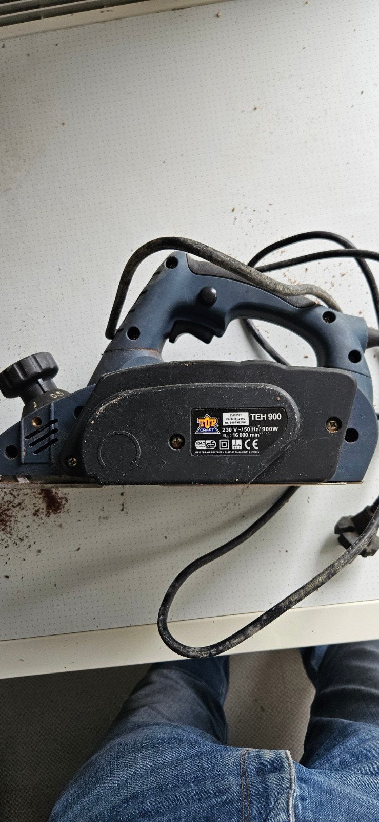 Goed werkende schaafmachine - weinig gebruikt, Ophalen of Verzenden, Zo goed als nieuw, Elektrisch