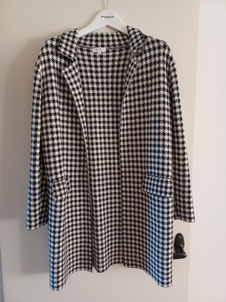 Nieuw Zwart-wit vest zware kwaliteit - Maat M/L, Maat 38/40 (M), Zwart, Ophalen of Verzenden, Zo goed als nieuw