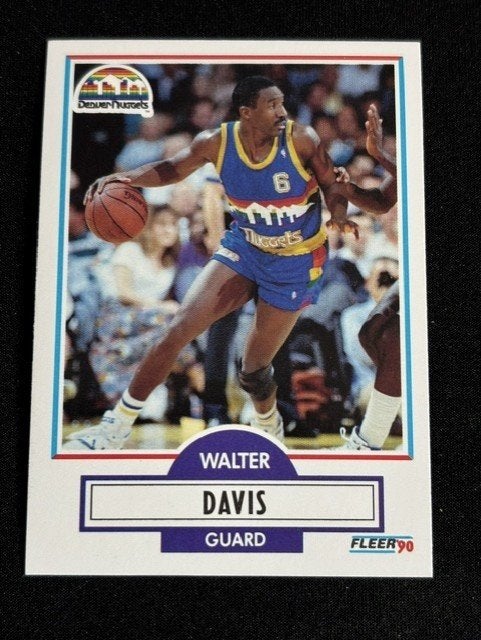 Fleer 1990 NBA Basketball nr. 47, Verzenden, Nieuw, Buitenlandse clubs, Boek of Tijdschrift