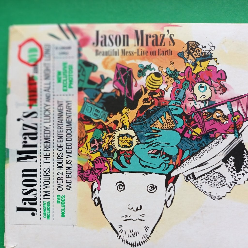 JASON MRAZ's - BEAUTIFUL MESS - LIVE ON EARTH, Ophalen of Verzenden, Zo goed als nieuw, Poprock, Album