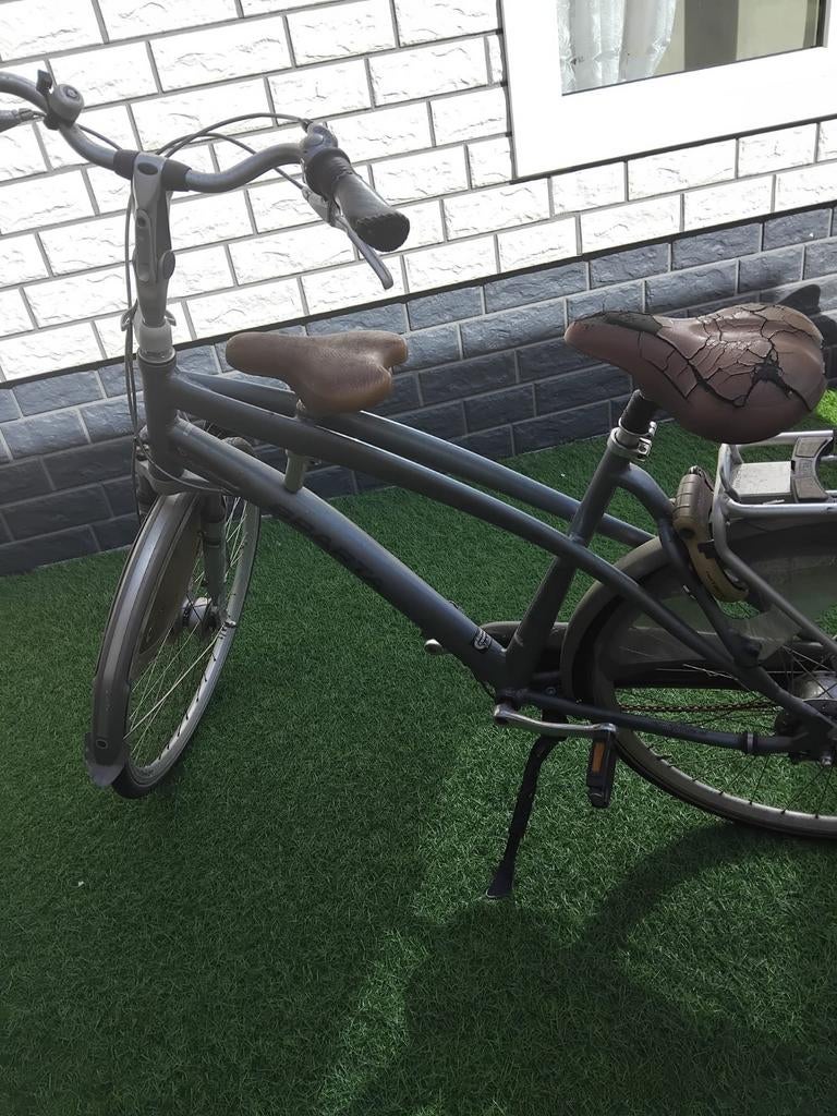 Sparta Amazone "papazone"herenfiets met stangzitje, 55 cm of meer, Ophalen of Verzenden, Gebruikt, Minder dan 10 versnellingen