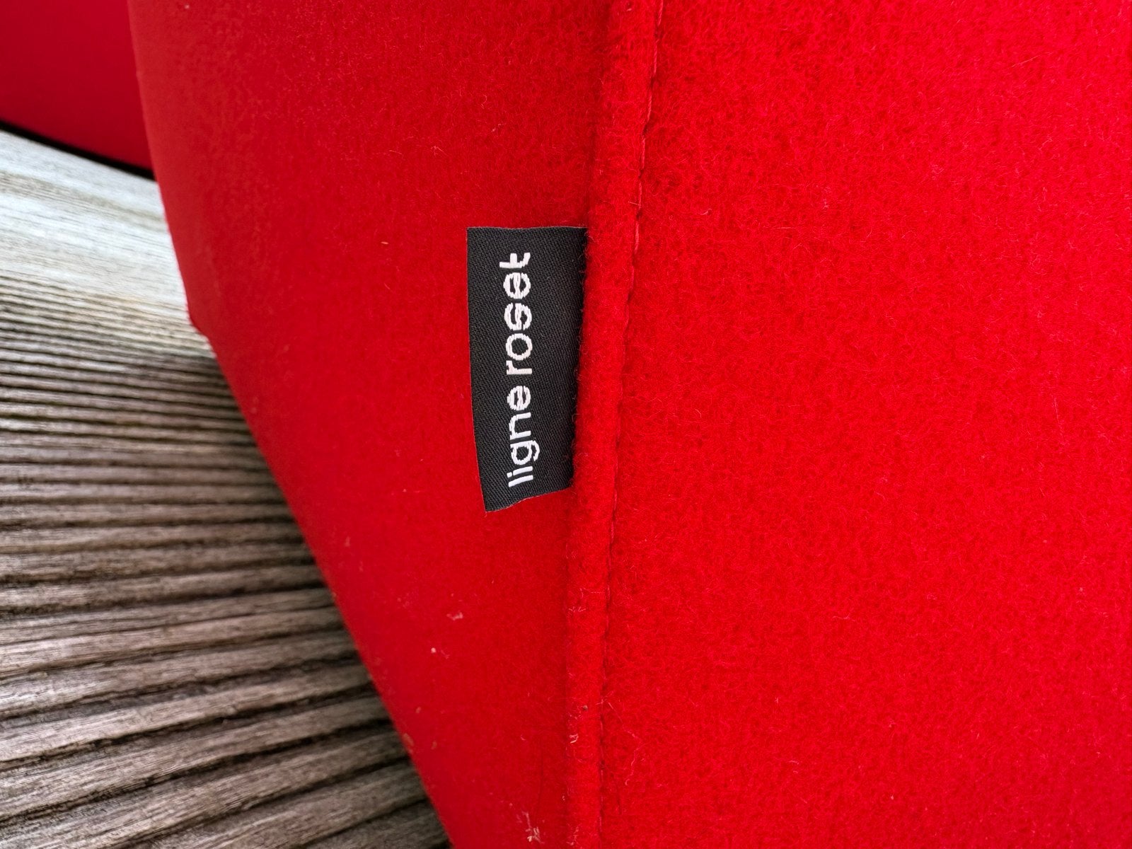 Ligne Roset Schommelstoel  Rood, Ophalen, Gebruikt, Twee, Stof