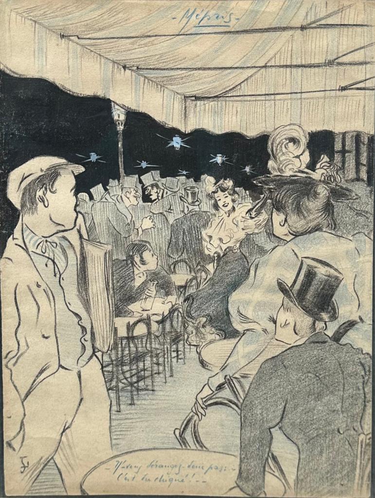 Theophile Alexander Steinlen 1859-1923, Antiek en Kunst, Kunst | Schilderijen | Klassiek, Ophalen of Verzenden