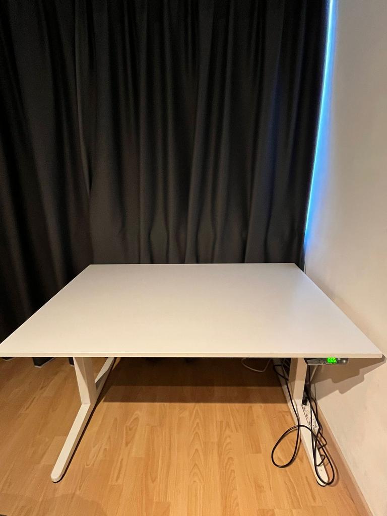Ahrend Balance Comfort Elektrisch Zit-Sta Bureau 120x80cm, Huis en Inrichting, Bureaus, Zo goed als nieuw, Elektrisch, Ophalen