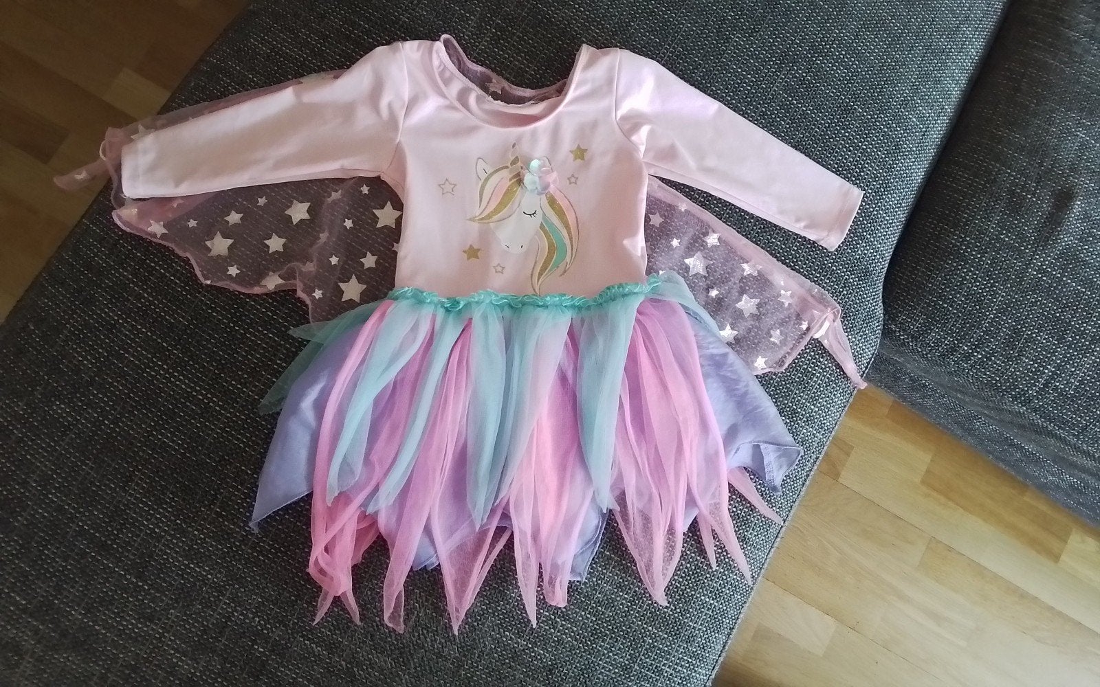 Eenhoorn jurkje., Kinderen en Baby's, Ophalen of Verzenden, Meisje