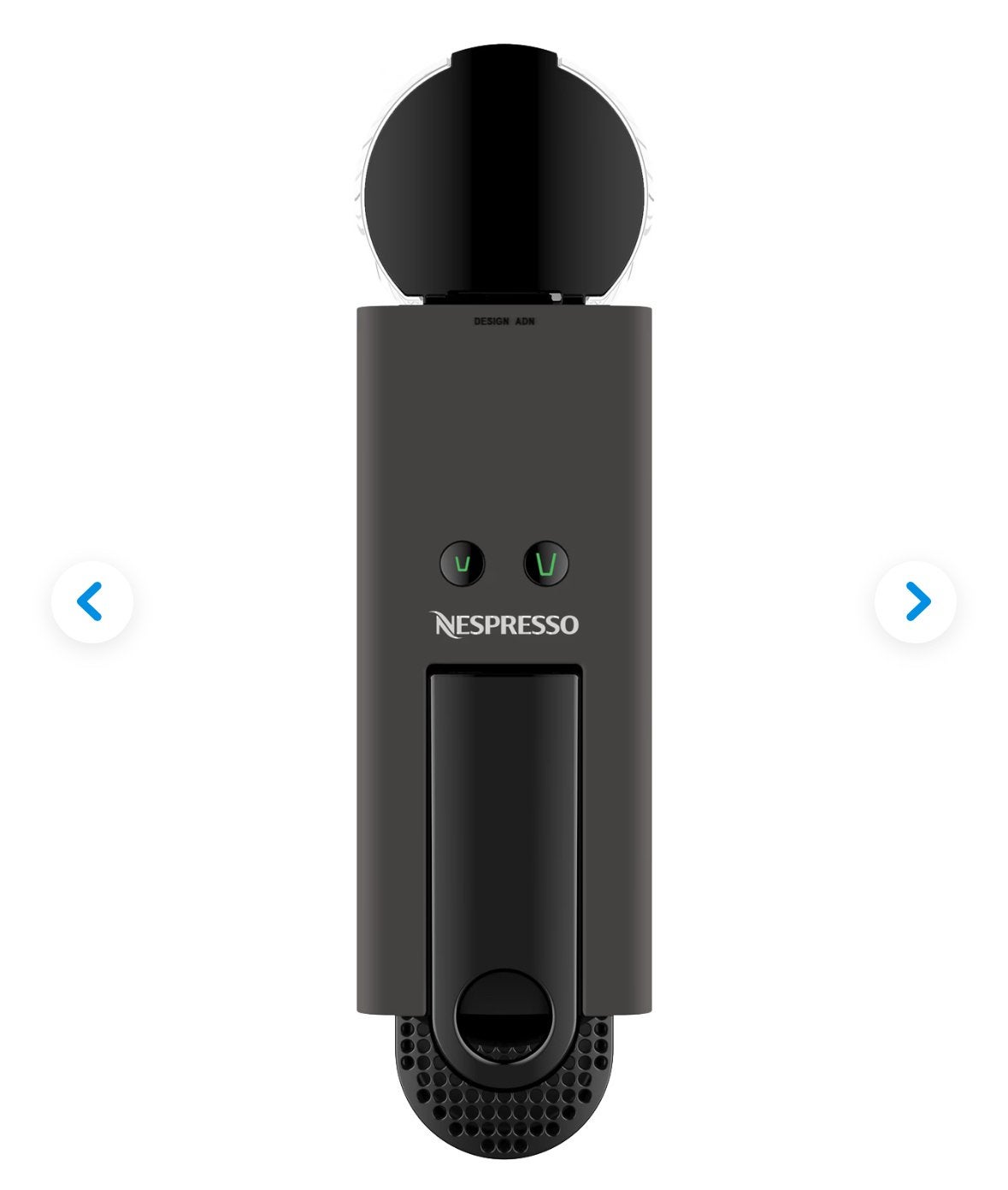 Nieuwe Krups Nespresso Essenza Mini XN110N Antraciet, Witgoed en Apparatuur, Ophalen, Nieuw, Espresso apparaat, Koffiepads en cups