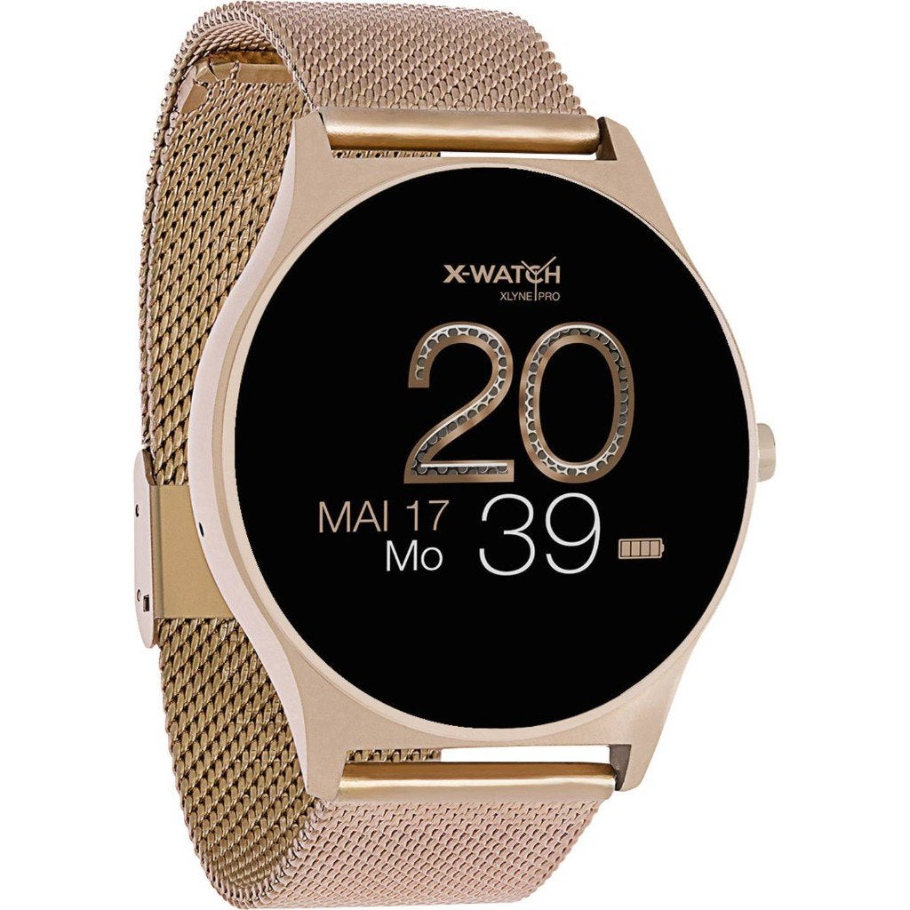 Xlyne joli xw pro rose gold smartwatch (nieuw), Zwart, Nieuw, Ophalen of Verzenden, Android