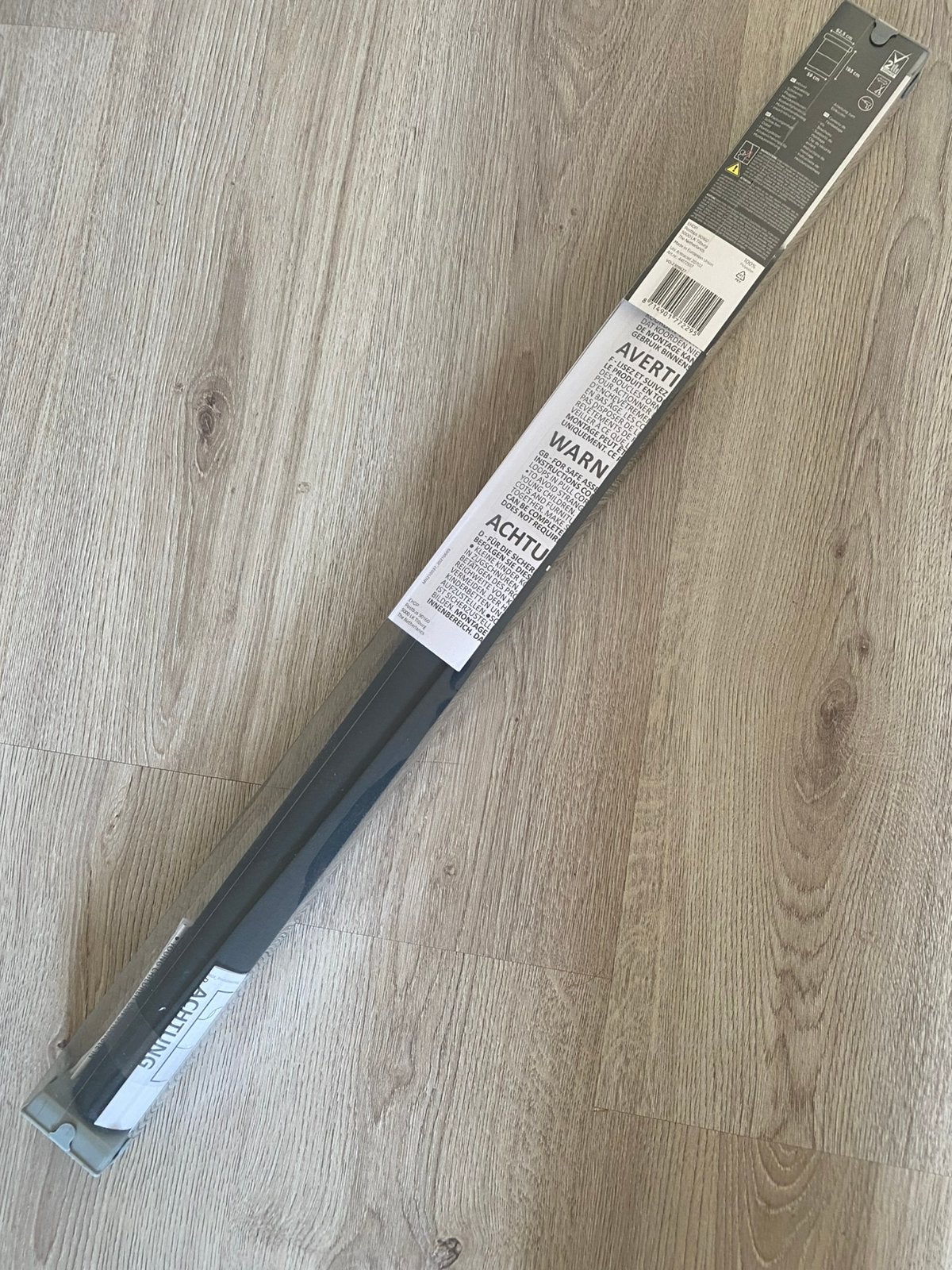 Rolgordijn grijs antraciet, Zo goed als nieuw, Grijs, 150 tot 200 cm, 50 tot 100 cm