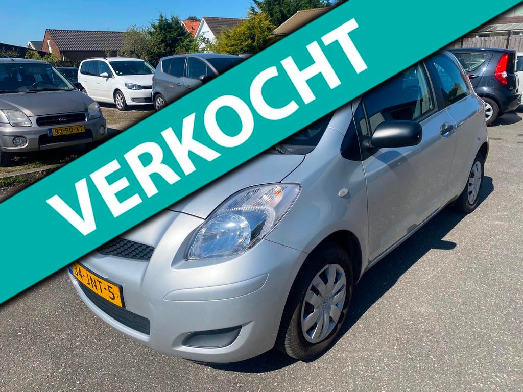 Toyota Yaris 1.0 VVTi Acces, Voorwielaandrijving, 750 kg, 965 kg, Origineel Nederlands