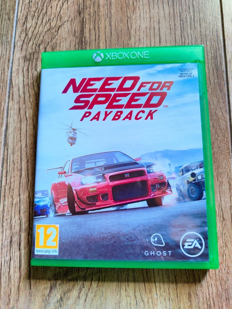 Xbox One Spel - NFS Need for Speed Payback, Spelcomputers en Games, 1 speler, Racen en Vliegen, Ophalen of Verzenden, Zo goed als nieuw