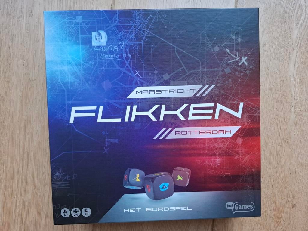 Flikken Rotterdam - Het Bordspel, Drie of vier spelers, Ophalen of Verzenden, Nieuw, Just Games