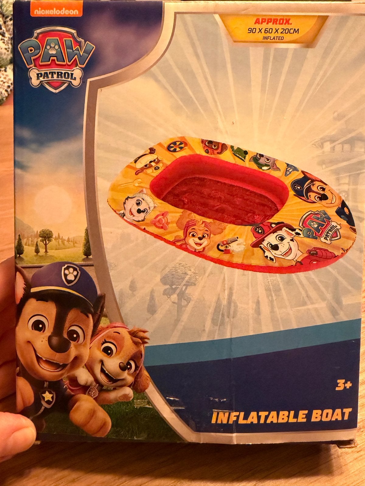 Paw Patrol Opblaasboot voor Kinderen, Ophalen of Verzenden, Zo goed als nieuw