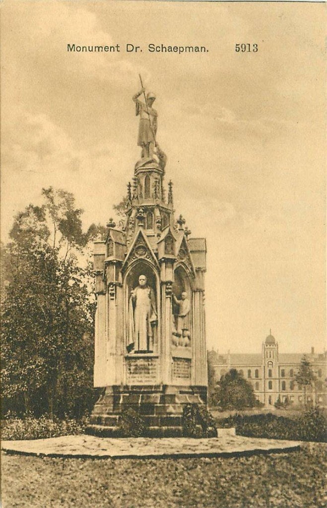 388-413-025 Driebergen-Rijsenburg Monument Dr Schaepman, Verzenden, Voor 1920, Utrecht