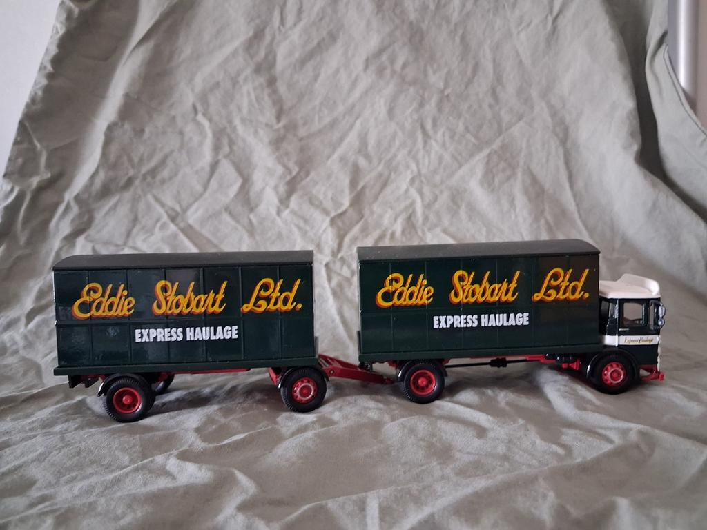 Eddie Stobart Ltd. Express Haulage vrachtwagen model, Overige merken, Gebruikt, 1:50 of kleiner, Ophalen of Verzenden