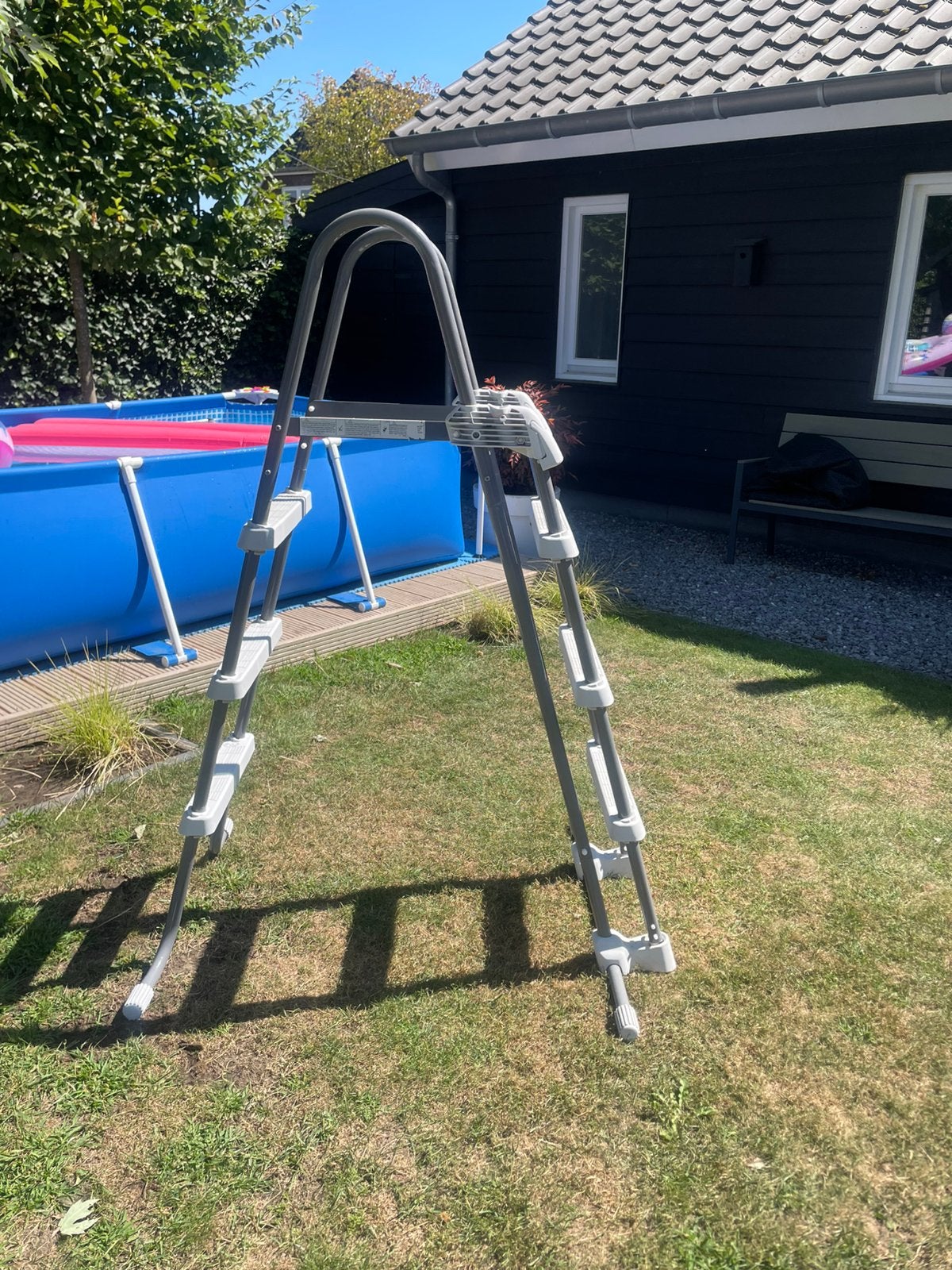 Zwembad trap 91 cm, Tuin en Terras, Zwembad-toebehoren, Ophalen, Zo goed als nieuw