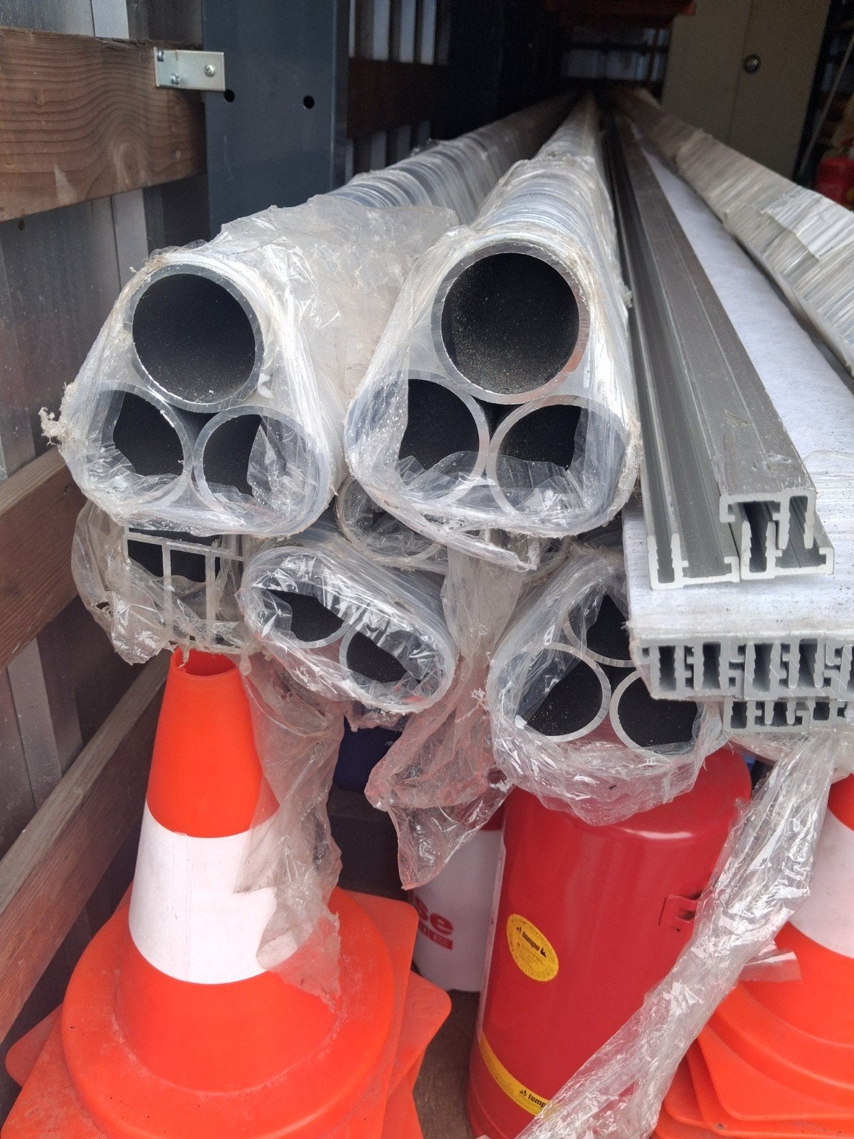 aluminium profielen, Doe-het-zelf en Verbouw, Ophalen, Zo goed als nieuw, Aluminium