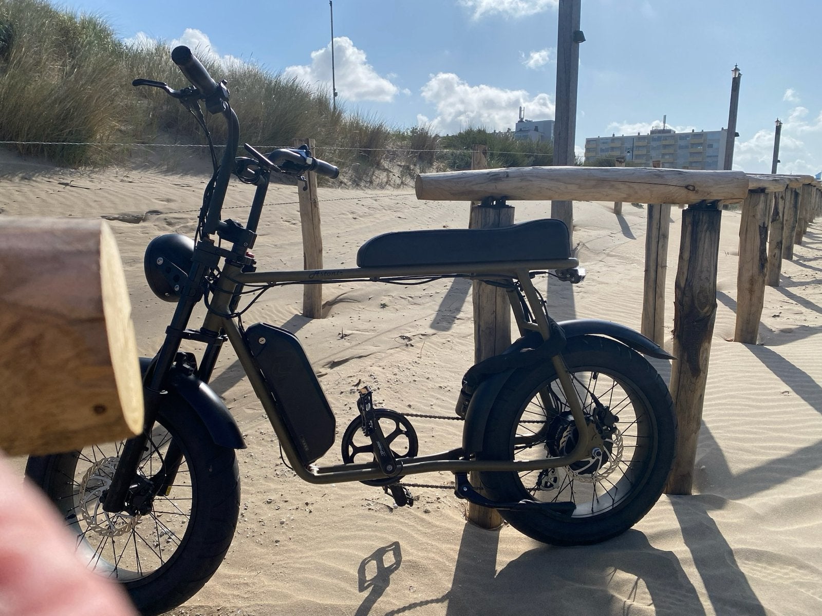 Stoere Fatbike E-bike - Perfect voor strand en stad, Fietsen en Brommers, Elektrische fietsen, Zo goed als nieuw, 51 tot 55 cm
