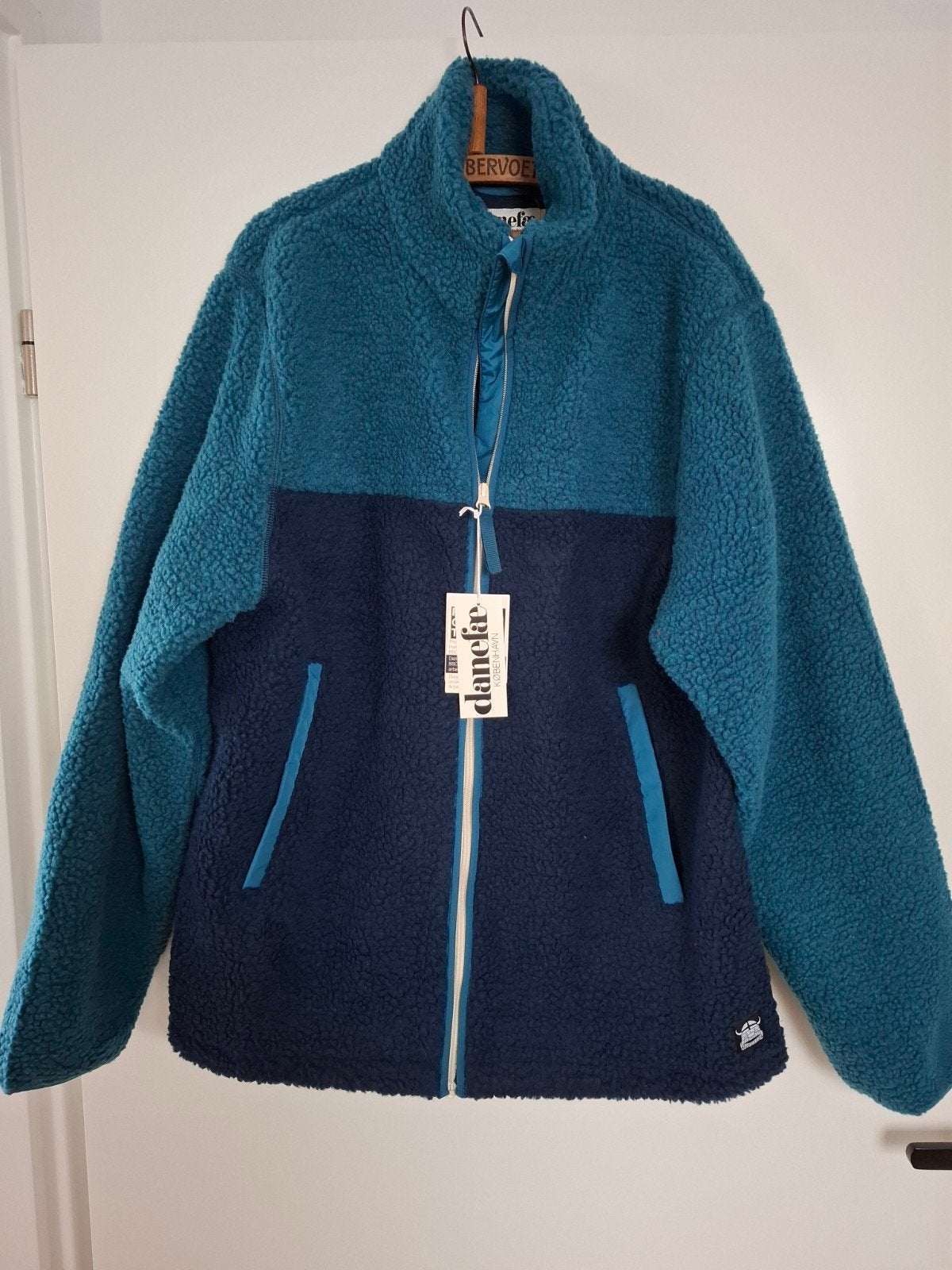 Nieuw Danefae fleece vest/jas - Maat XL, Ophalen of Verzenden, Nieuw, Blauw