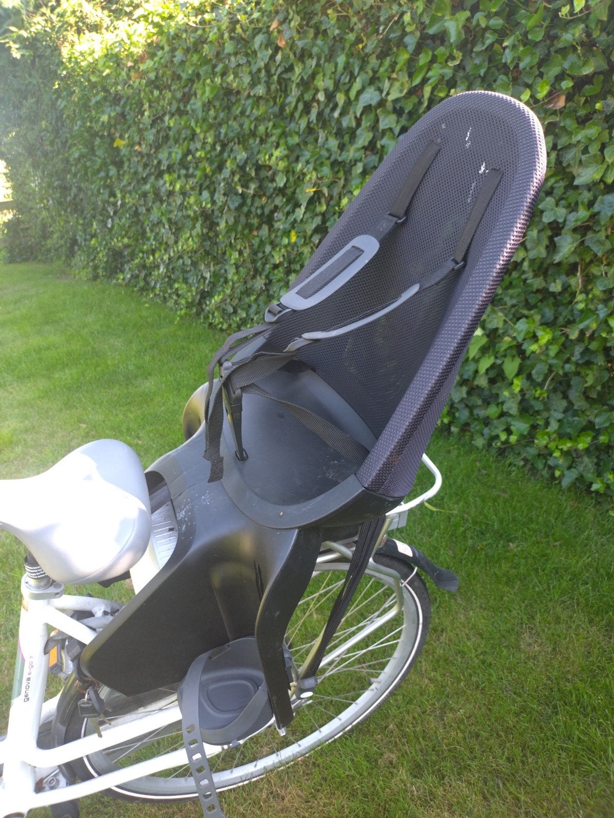 Bobike Exclusive Tour Fietszitje Achter, Ophalen, Gebruikt, Achterzitje, Voetsteuntjes