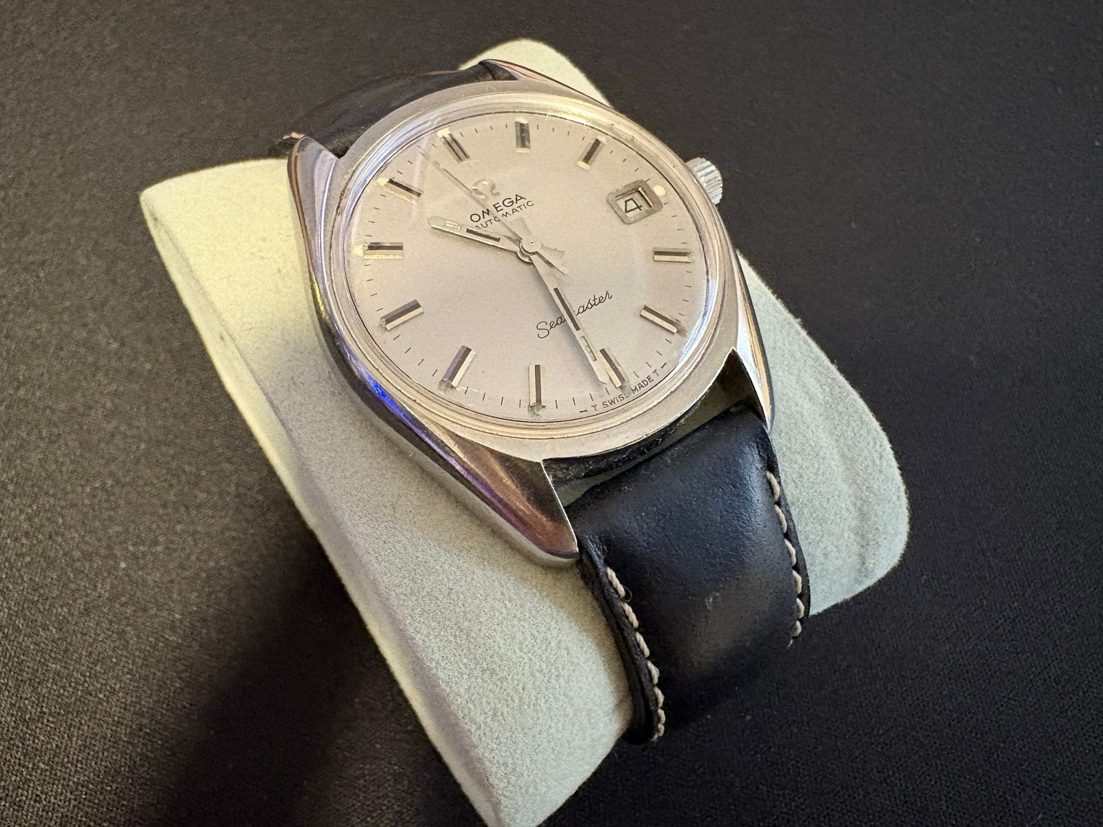 Omega Seamaster cal. 565 Vintage Herenhorloge, Sieraden, Tassen en Uiterlijk, Staal, Polshorloge, Ophalen of Verzenden, Omega