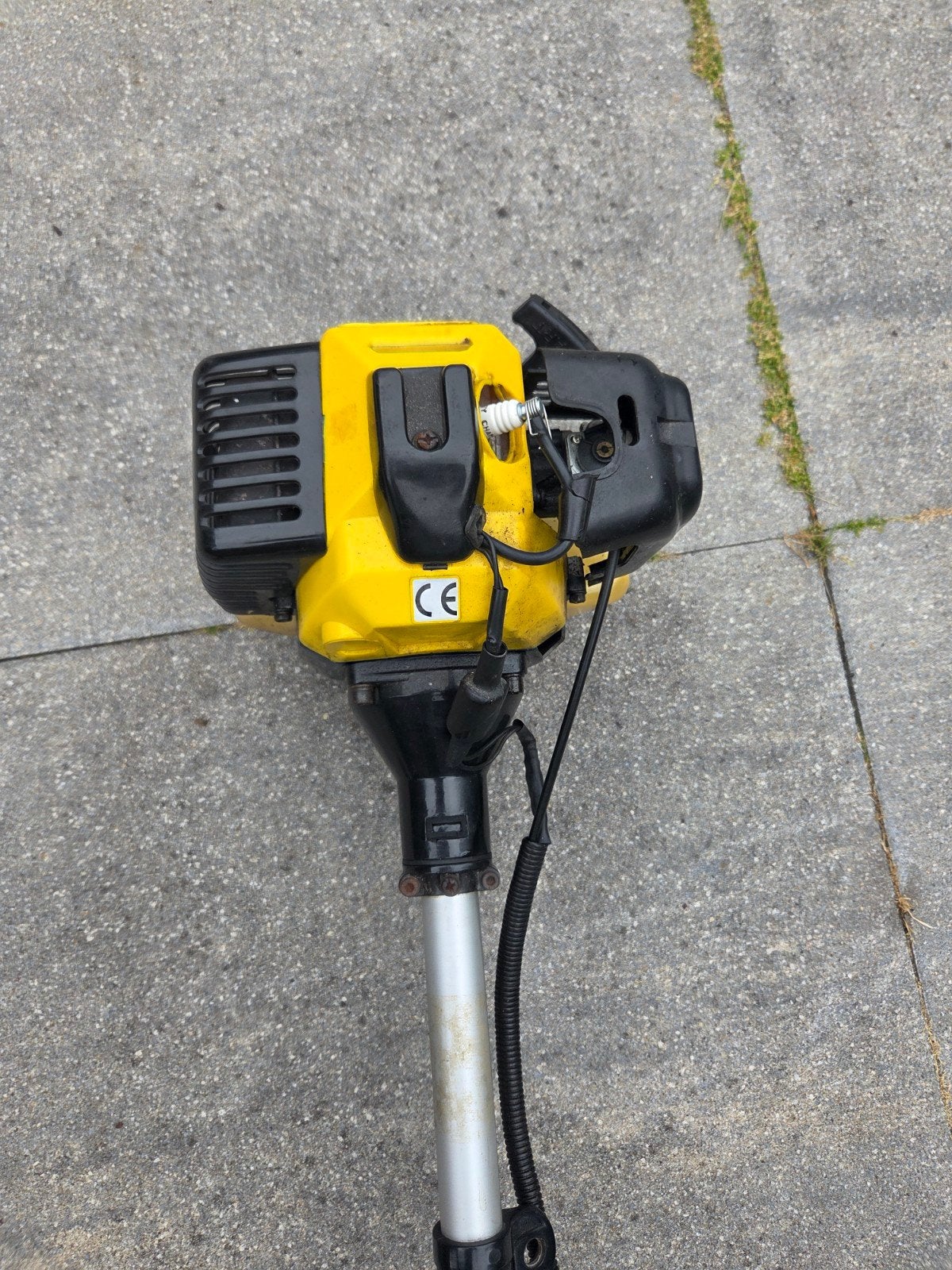 Benzine bosmaaier - ontsteking stuk, Tuin en Terras, Ophalen, Gebruikt, 30 tot 50 cm, Benzine