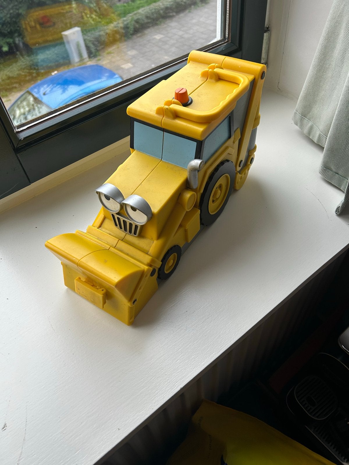Bob de Bouwer Speelgoed met Bewaardoos (Scrambler), Ophalen of Verzenden, Gebruikt