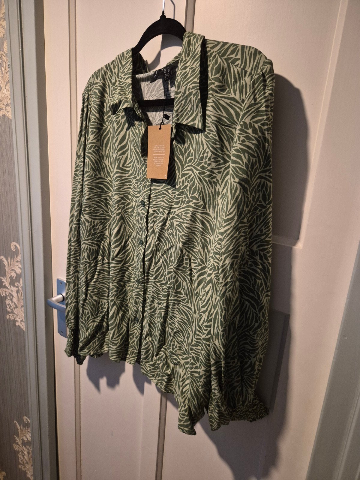 Vero Moda Blouse met 7lange mouwen en print - Nieuw, Vero Moda, Maat 46/48 (XL) of groter, Nieuw, Ophalen of Verzenden