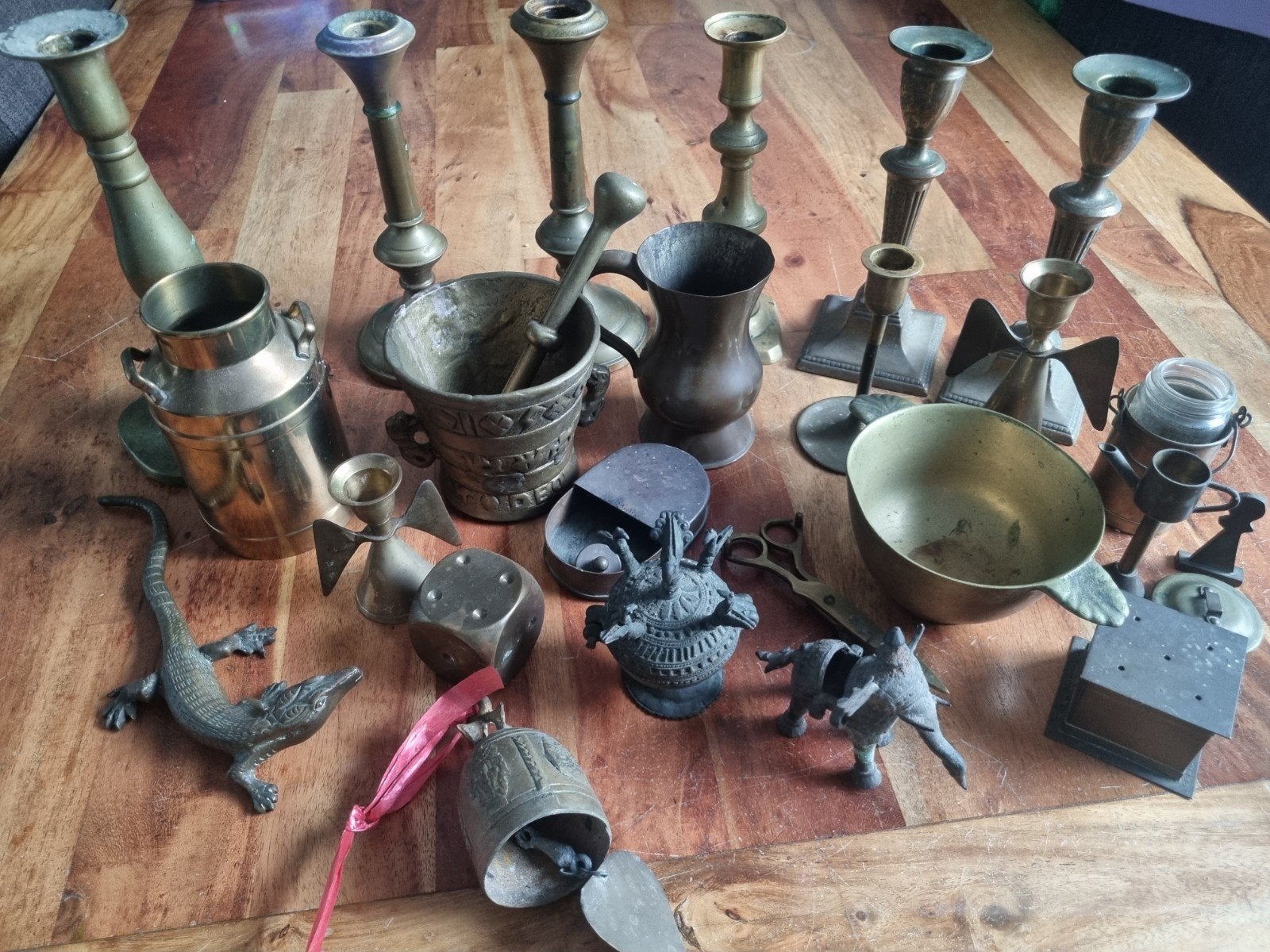 koperen voorwerpen, Antiek en Kunst, Antiek | Koper en Brons, Ophalen of Verzenden, Brons