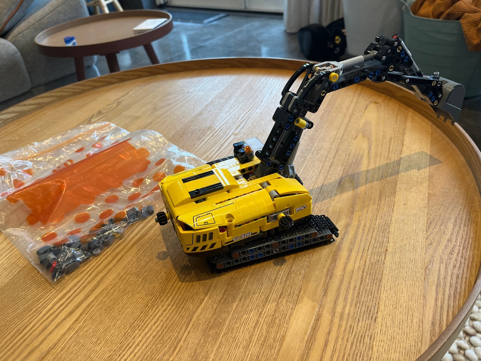 LEGO Technic Graafmachine 42121 - Zo goed als nieuw, Ophalen of Verzenden, Zo goed als nieuw, Overige merken