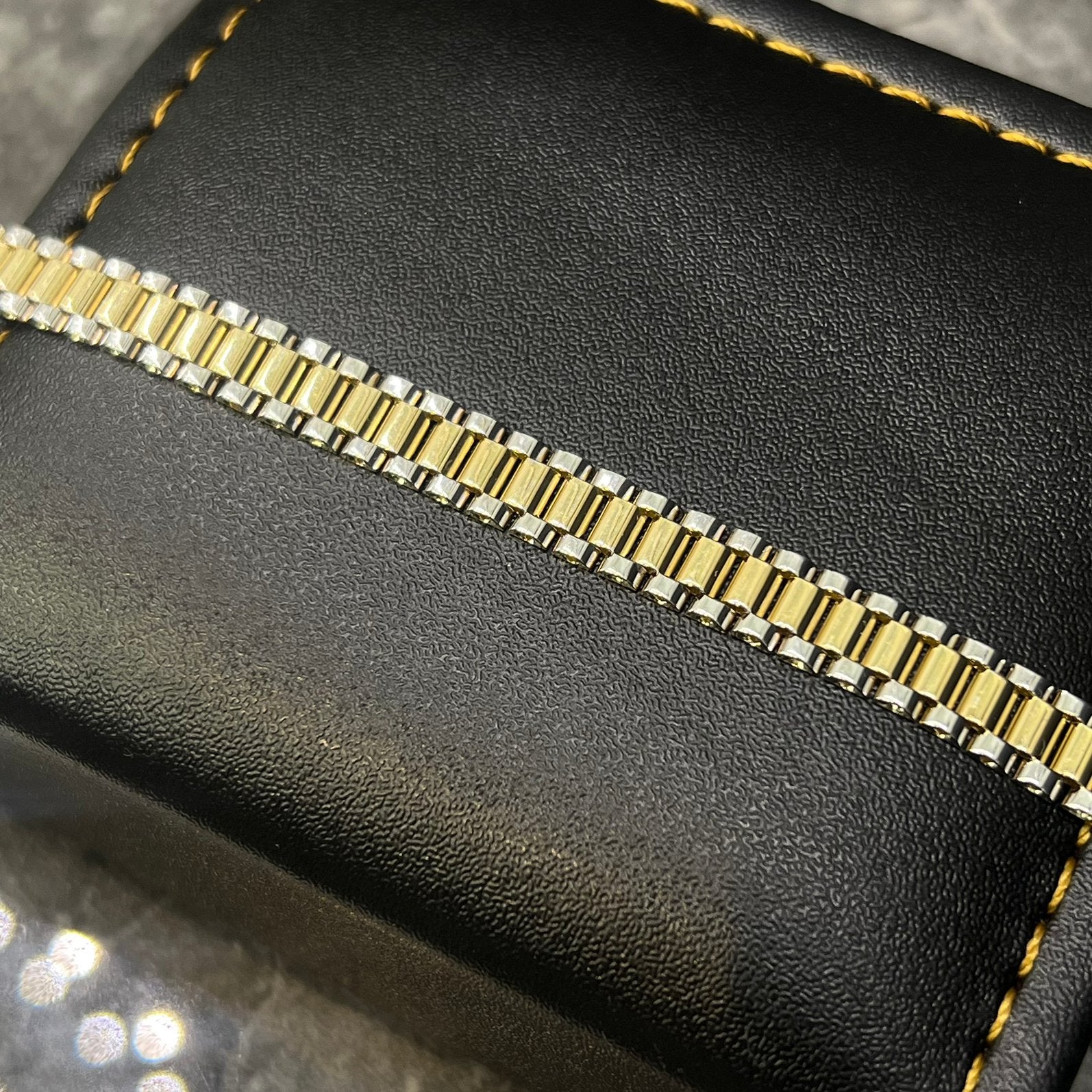 14k gouden armband rolex schakel nieuw, Ophalen of Verzenden, Nieuw, Goud