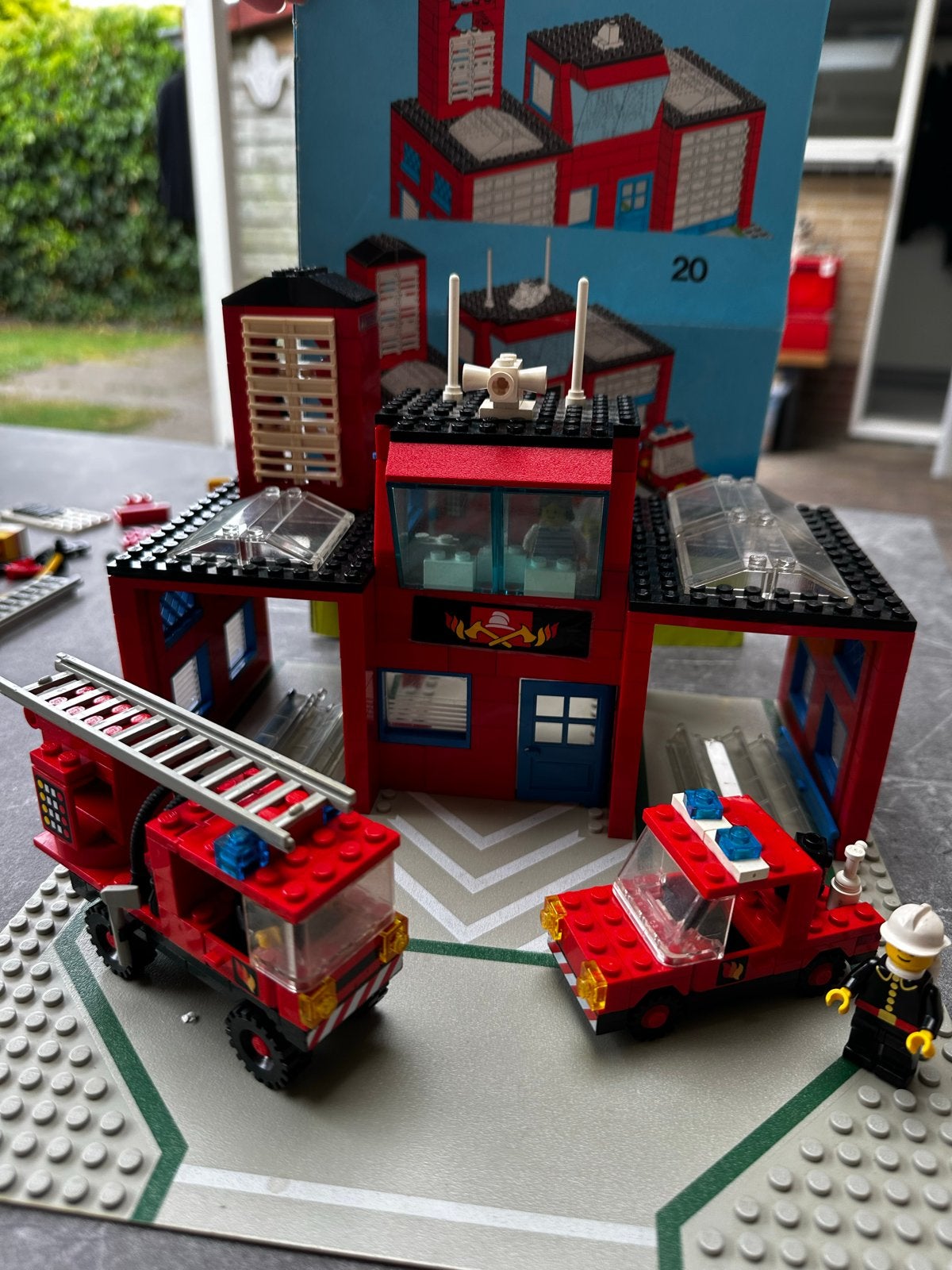 Vintage LEGO Brandweer sets uit de jaren '80/'90, Ophalen of Verzenden, Gebruikt