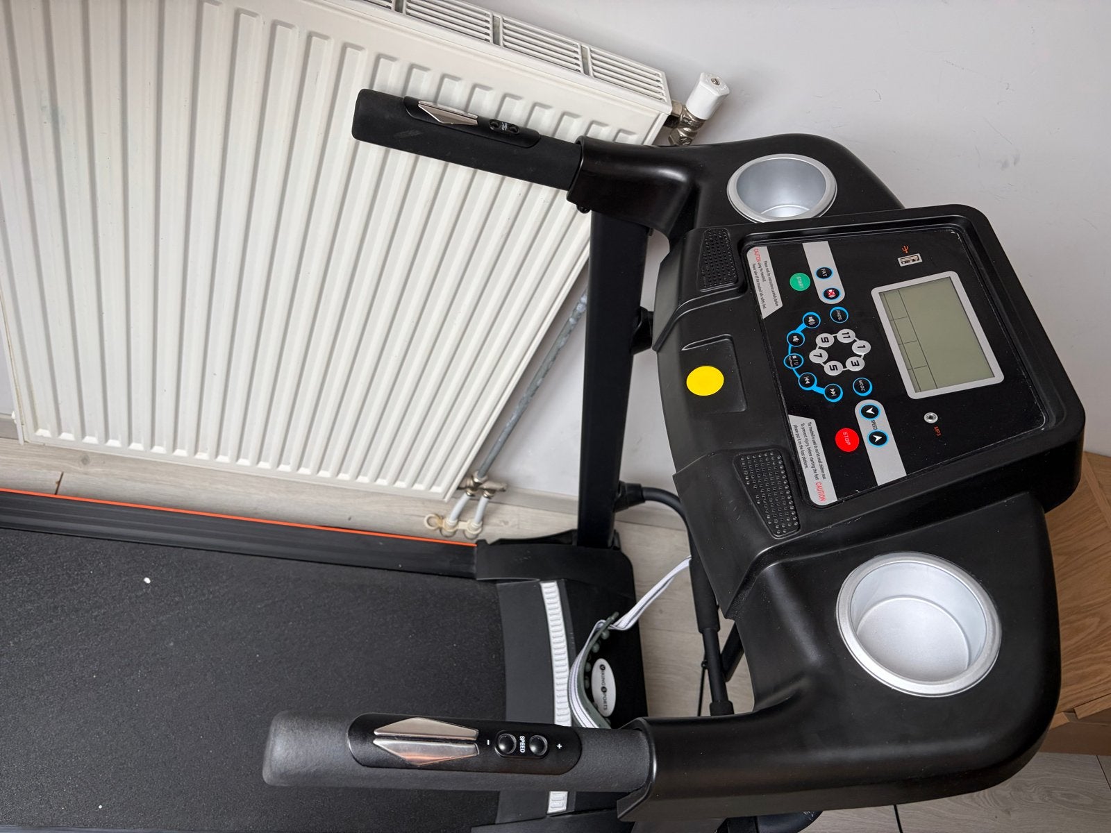 Loopband met massageband en dumbells, Ophalen of Verzenden, Zo goed als nieuw, Metaal, Loopband