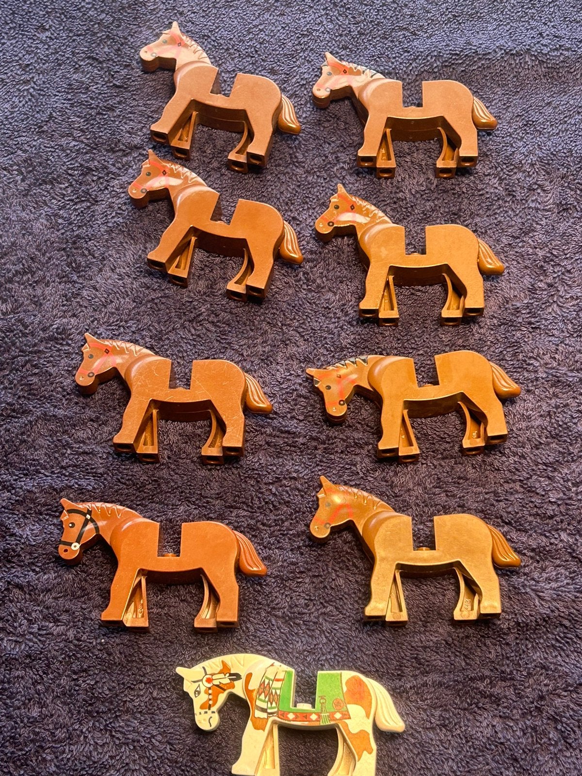 Lego castle ridder paarden, Ophalen of Verzenden, Zo goed als nieuw