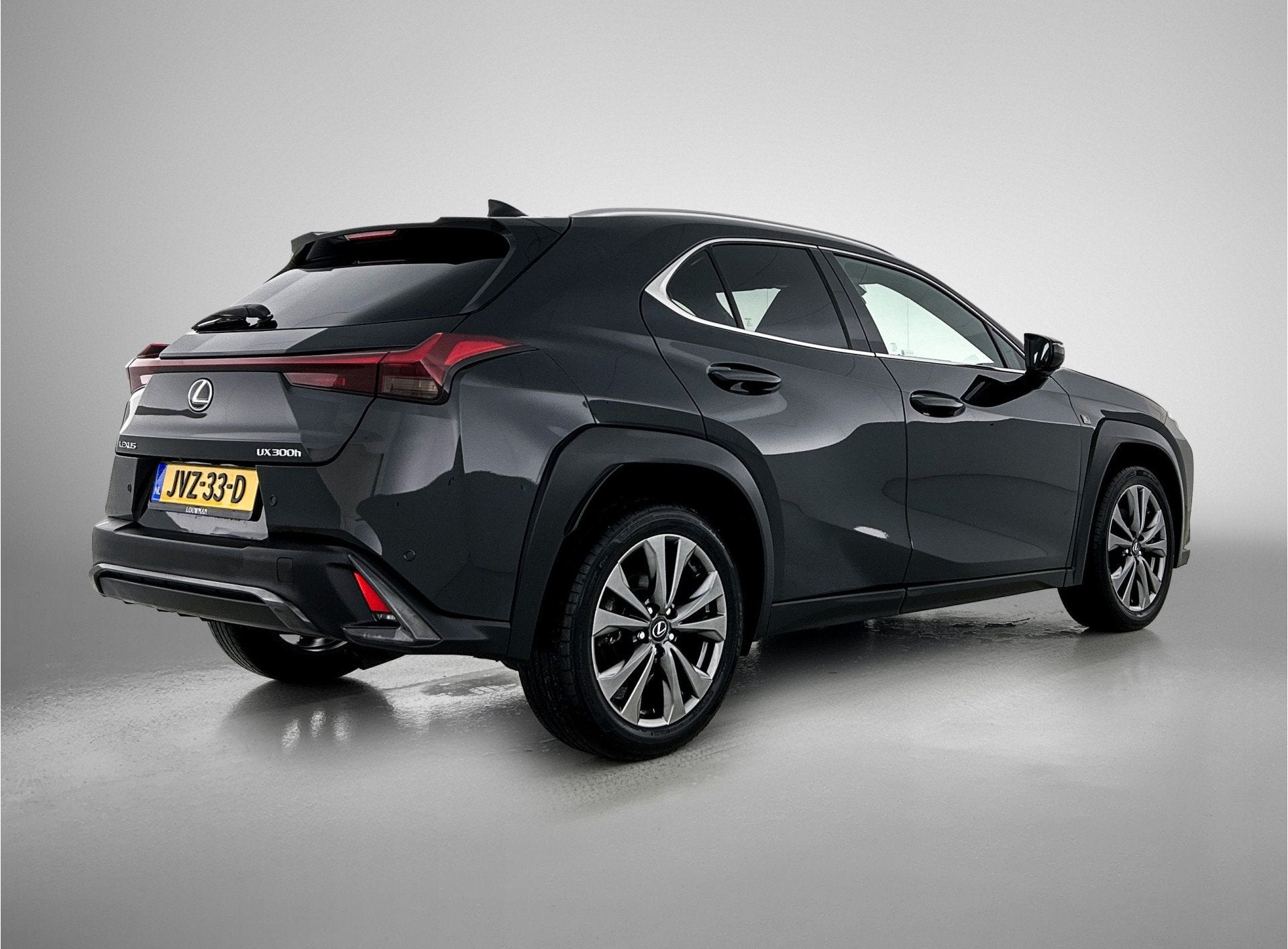 Lexus UX 300h F SPORT Design (bj 2024, automaat), Auto's, Lexus, 12 maanden, Gebruikt, 4 cilinders, Zwart