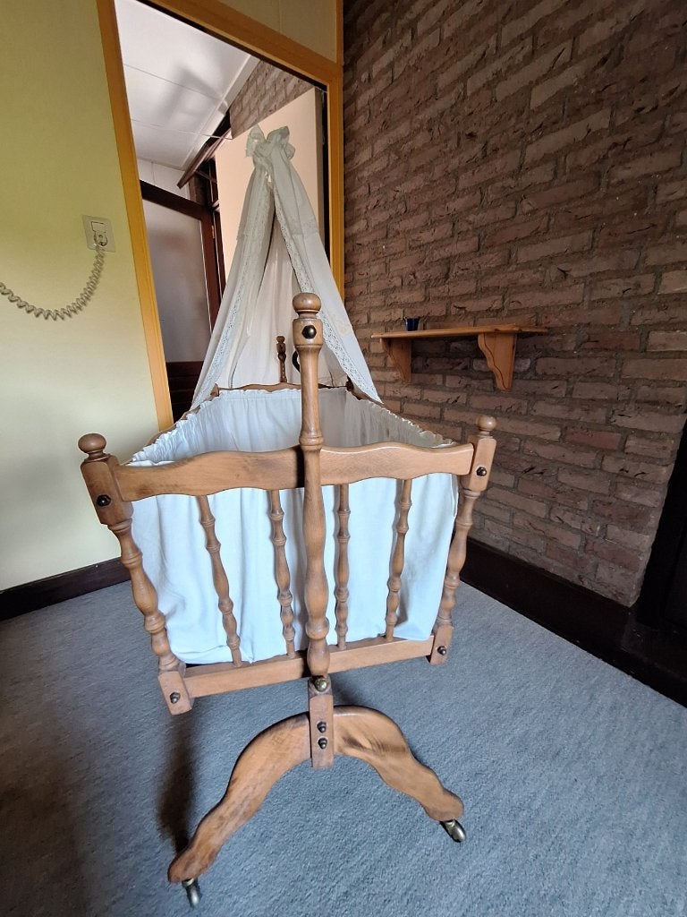 retro schommelwieg, Kinderen en Baby's, Babywiegjes en Ledikanten, Ophalen, Gebruikt, Wieg