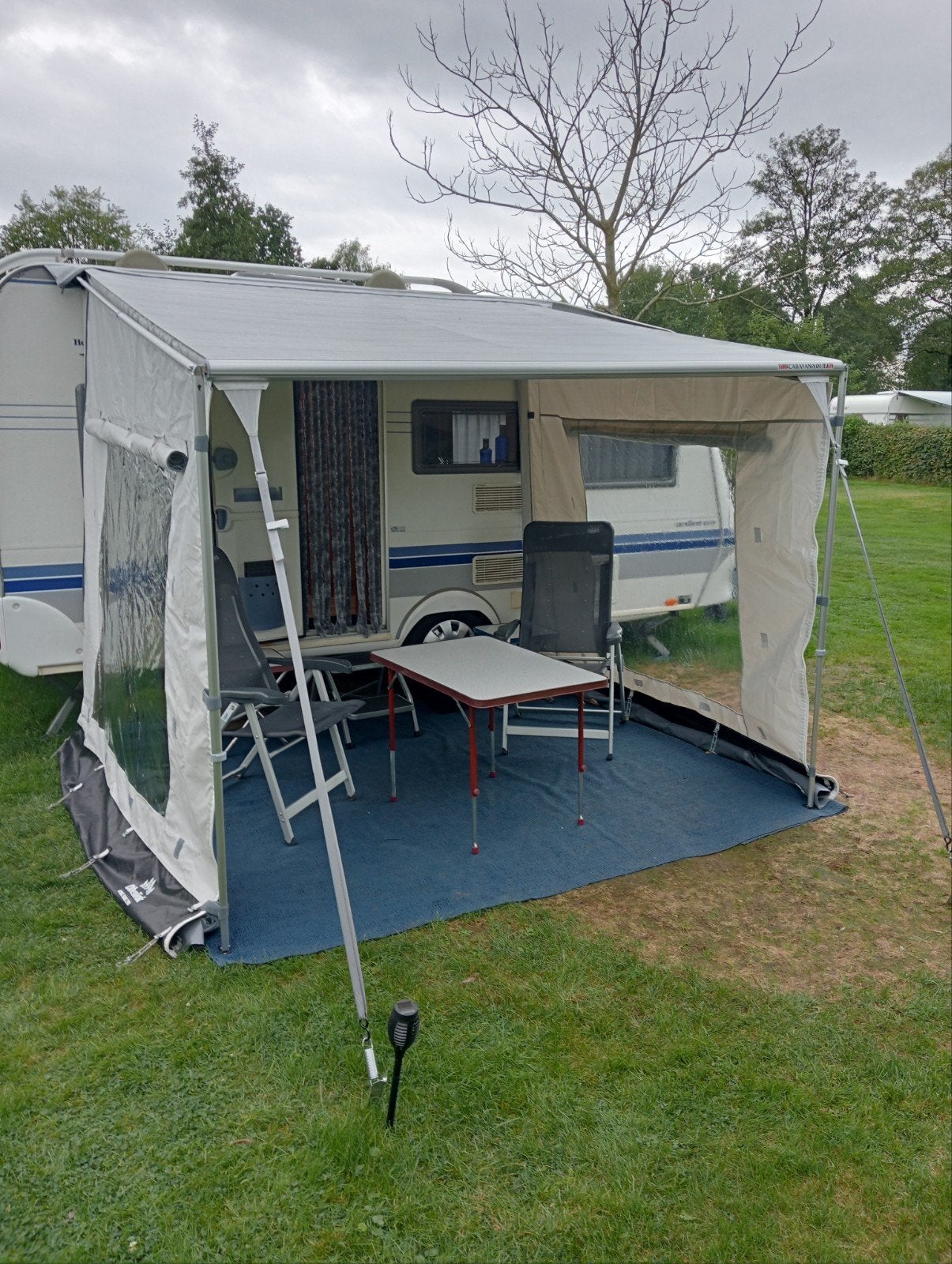 Fiamma Caravanstore XL 280 Royal Grey, Ophalen, Zo goed als nieuw