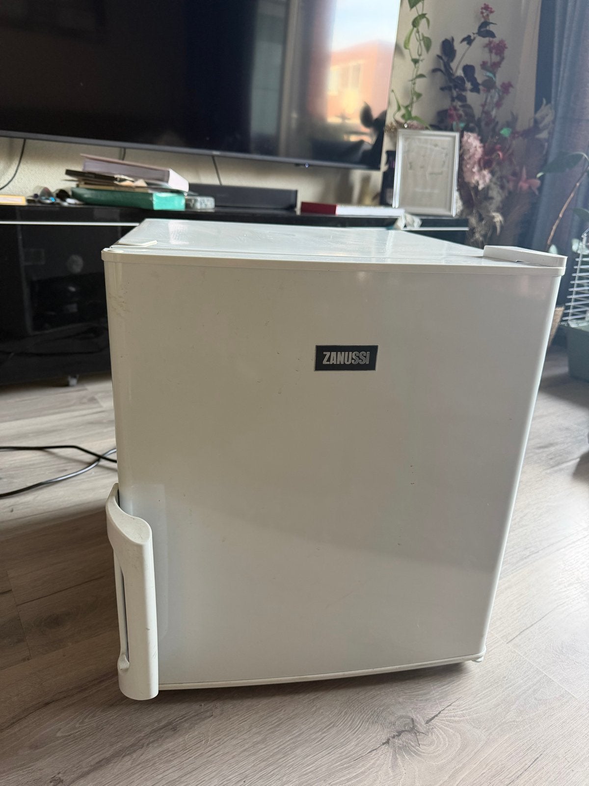 Kleine Zanussi vriezer - Compact en handig, Witgoed en Apparatuur, Minder dan 85 cm, Minder dan 60 cm, Zo goed als nieuw, Vrijstaand