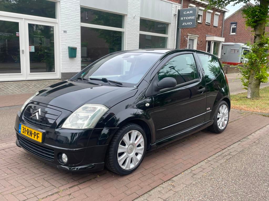 Citroen C2 1.6i-16V VTS / airco / nieuwe APK, Auto's, Citroën, Voorwielaandrijving, Zwart, 4 cilinders, 625 kg