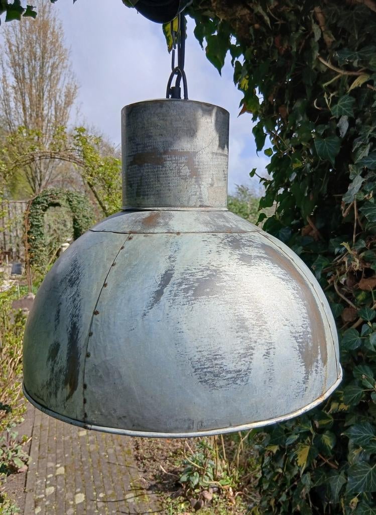 industriële hanglamp Ø 43 cm, Ophalen, Gebruikt, Industrieel stoer, Metaal
