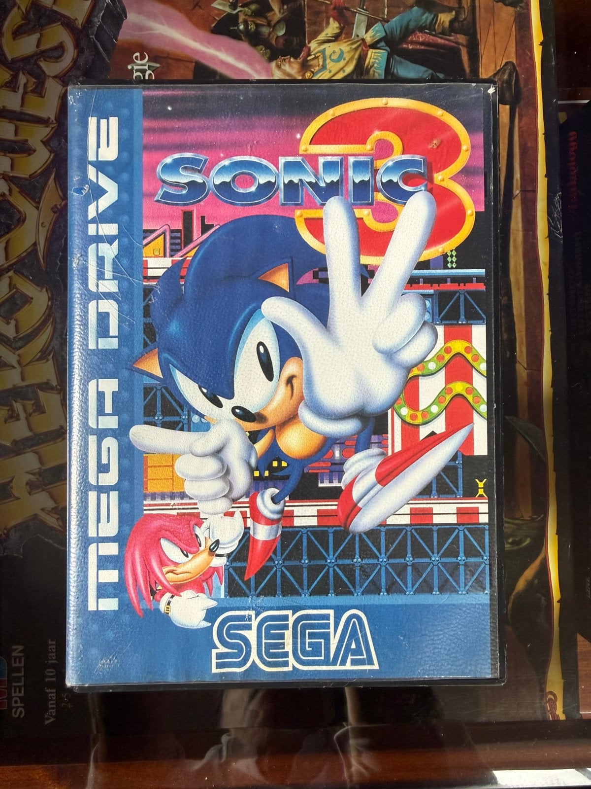 Sonic 3 Sega Mega Drive CIB, Spelcomputers en Games, Avontuur en Actie, Gebruikt, 2 spelers, Ophalen of Verzenden