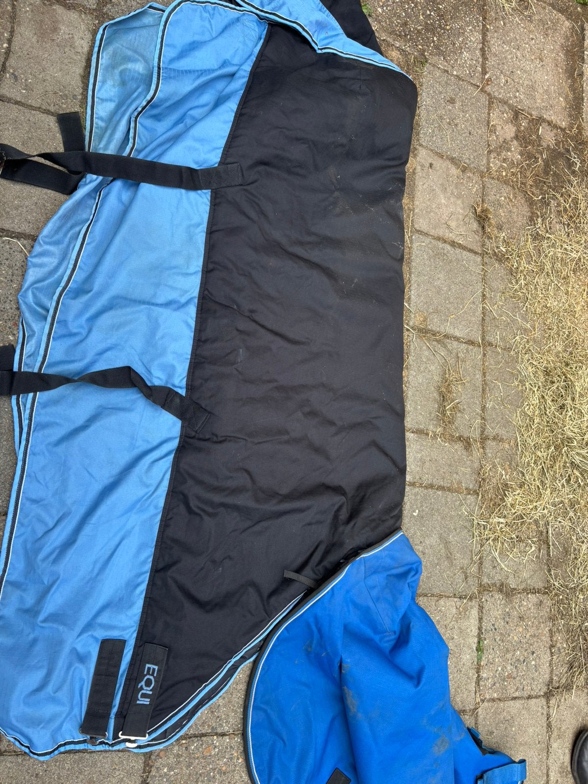 Nieuw regendeken met hals, Dieren en Toebehoren, Paarden en Pony's | Dekens en Dekjes, 200 g, Zo goed als nieuw, Full (L), Ophalen
