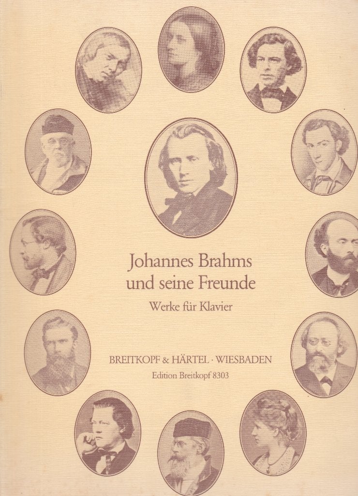 Johannes Brahms und seine Freunde, Muziek en Instrumenten, Bladmuziek, Ophalen of Verzenden, Gebruikt, Artiest of Componist, Populair
