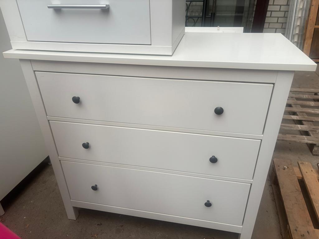 Hemnes ladekast ikea, Huis en Inrichting, Kasten | Ladekasten, Ophalen, Gebruikt, 100 tot 150 cm, 3 of 4 laden