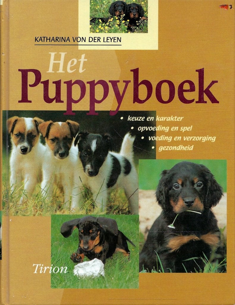 HET PUPPYBOEK., Boeken, Ophalen of Verzenden, Zo goed als nieuw, Honden, Katharina von der Leyen