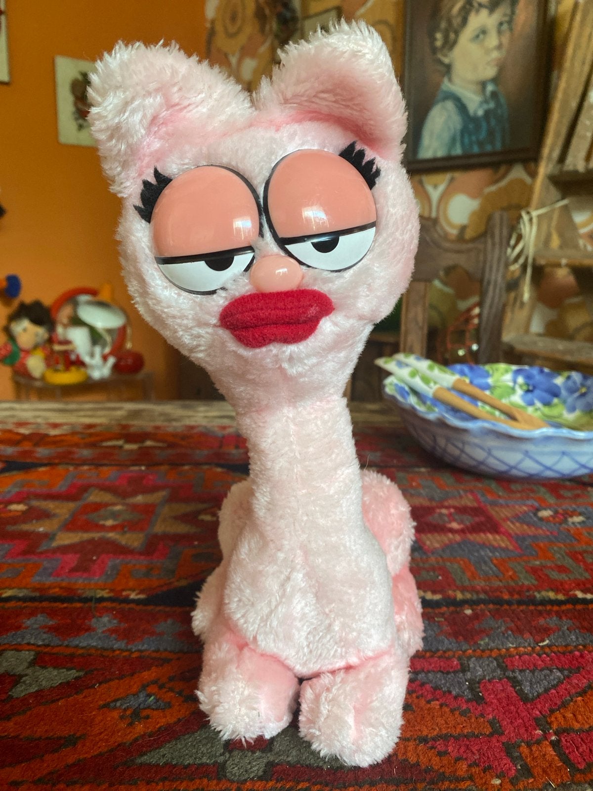 Vintage Garfield Arlene knuffel Dakin 1984, Ophalen of Verzenden, Zo goed als nieuw