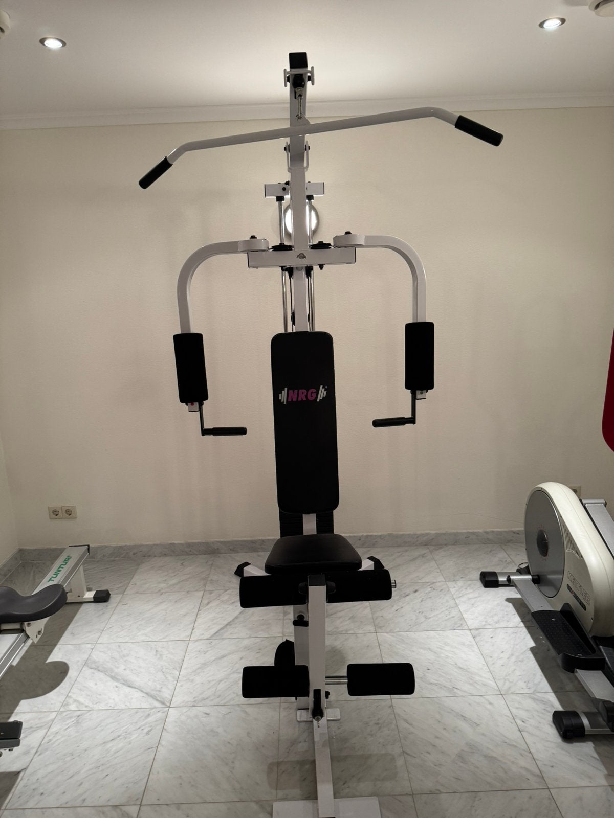Fitness apparaat, voor armen, benen, buik, Krachtstation, Ophalen of Verzenden, Zo goed als nieuw, Metaal