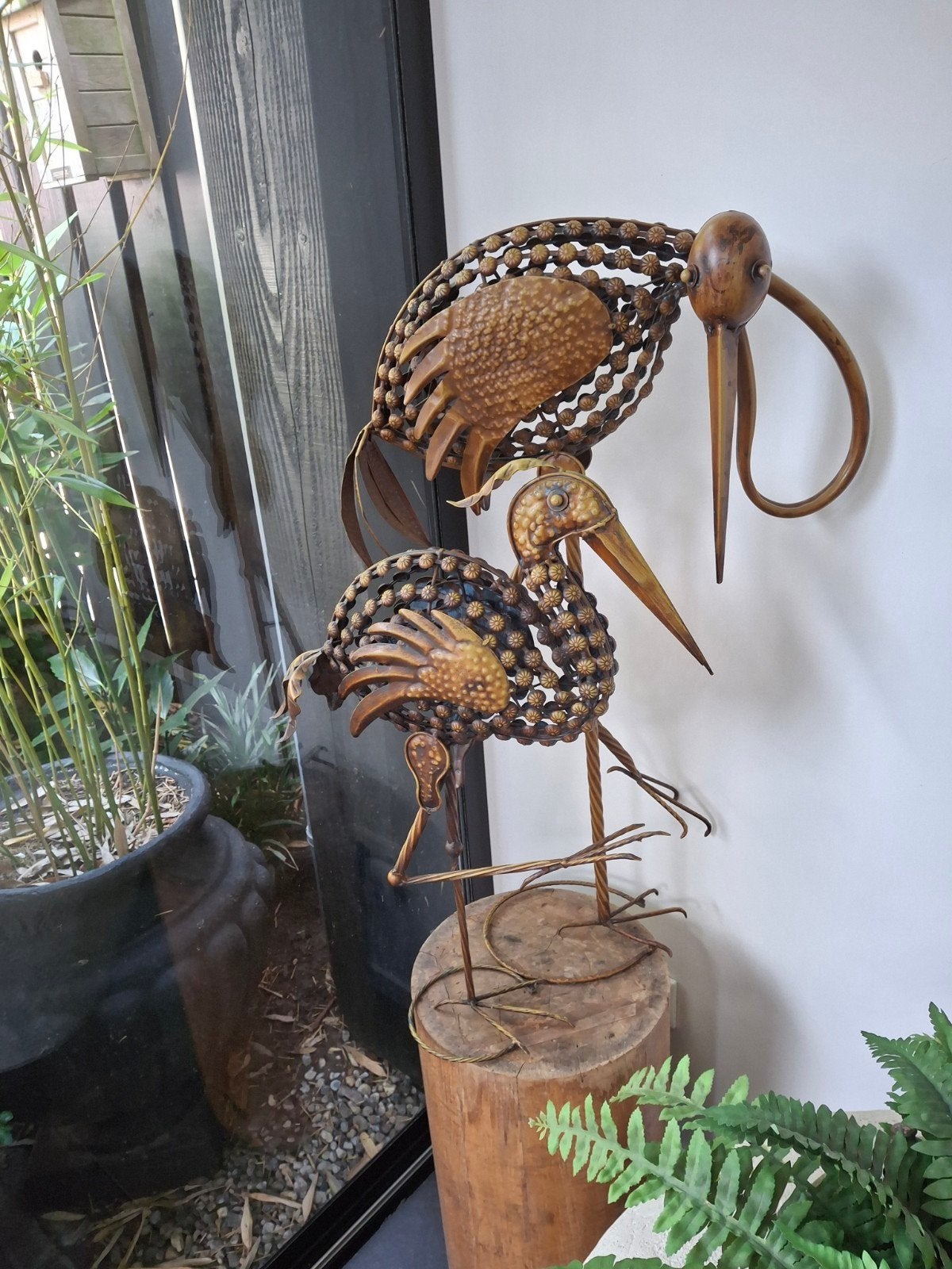 Decoratie vogels, Ophalen