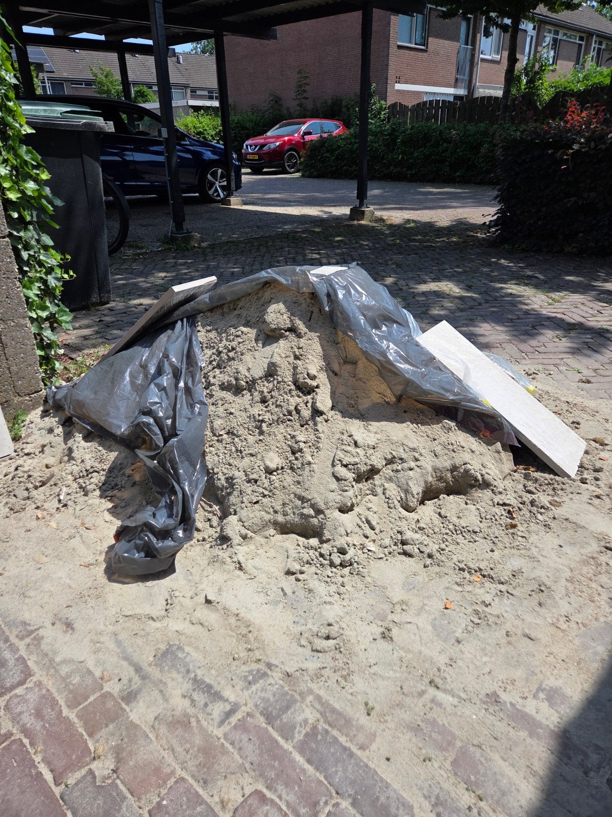 Zand gratis!, Tuin en Terras, Zand, Ophalen, Ophoogzand