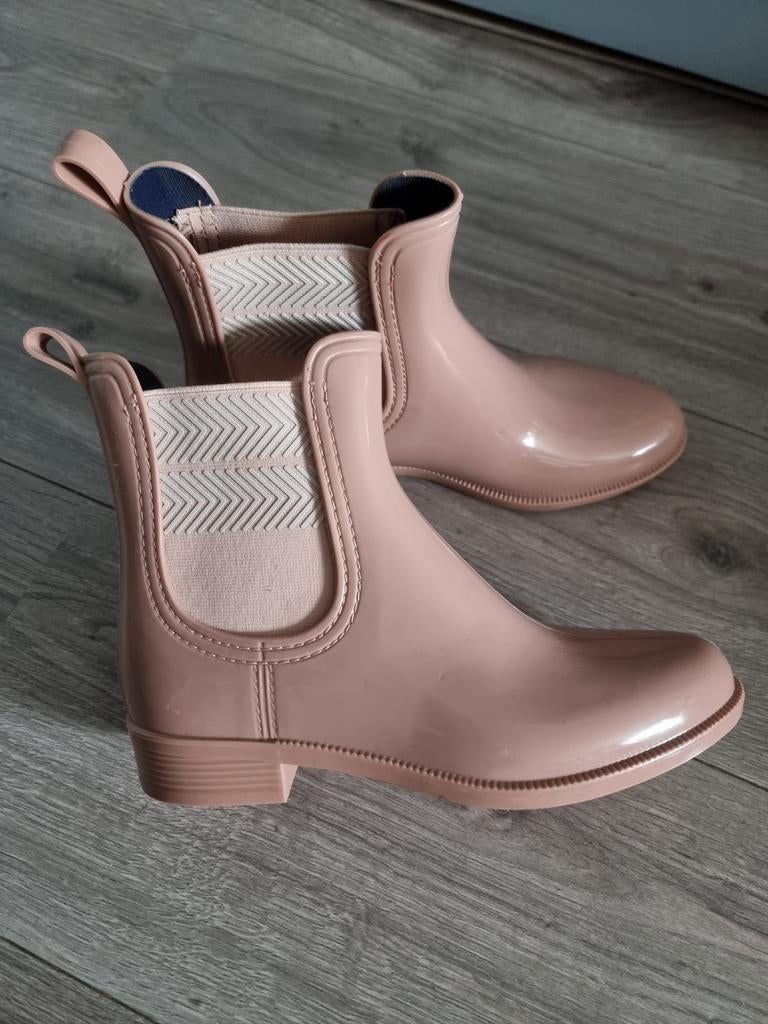 Roze dames regenlaarzen Tommy Hilfiger, maat 37 (MB1), Ophalen of Verzenden, Nieuw